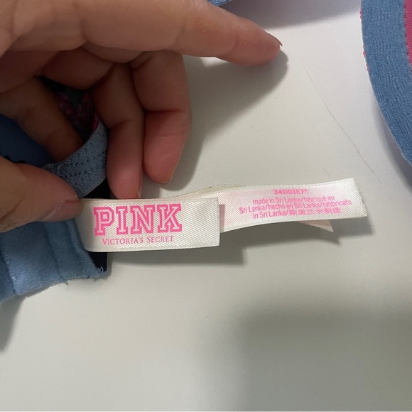Victoria’s Secret Pink Bra- 34DD - Picture 3 of 8